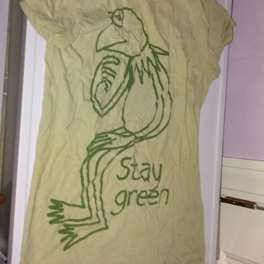 green kermit shirt super cute